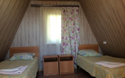 Номер Эконом 2-местный 1-комнатный коттедж №30 — отель «Алые паруса» экоотель (Сатера)