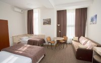 Номер Апартаменты Стандартный 4-местный 1-комнатный (Family Room) — фото «Атриум» гостиница