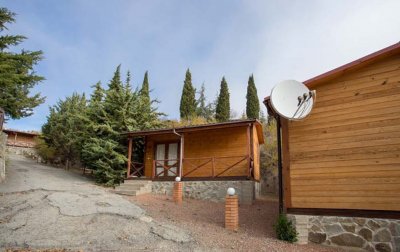 Номер Домик 2-местный 2-комнатный (Эко-Villa) — отель «Эко Вилладж» / «Eco-Village» курортный комплекс