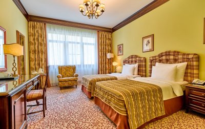 Номер Делюкс Твин 2-местный — отель «Grand Hotel Polyana» / «Гранд Отель Поляна» гостиница