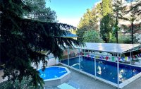 Номер Люкс 2-местный 2-комнатный (DBL, с балконом, бассейн) — фото «Империал 2011» отель