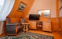 Номер Люкс 2-местный 2-уровневый (Каминный, с малой гостиной) — фото «Князь Голицын» гостиный двор