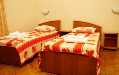 Номер Номер 4-местный 2-комнатный (№1, корпус 1) — отель «Крымское Приморье» гостиница