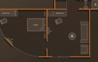Номер Делюкс 2-местный 2-комнатный (корпус 2) — фото «Кубань» пансионат