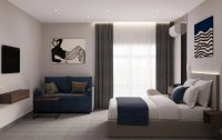 Номер Студия 2-местный (Малая 1-категории, корпус 2) — фото «Кубань» пансионат