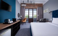Номер Делюкс 2-местный (вид на море) — фото «Miracleon Beton Brut Ultra All Inclusive & SPA Anapa 4*» / «Мираклеон Бетон Брют Ультра Олл Инклюзив и СПА Анапа» отель