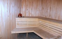 Номер Апартаменты 2-местные 1-комнатные с бассейном и сауной — фото «Сказка» отель